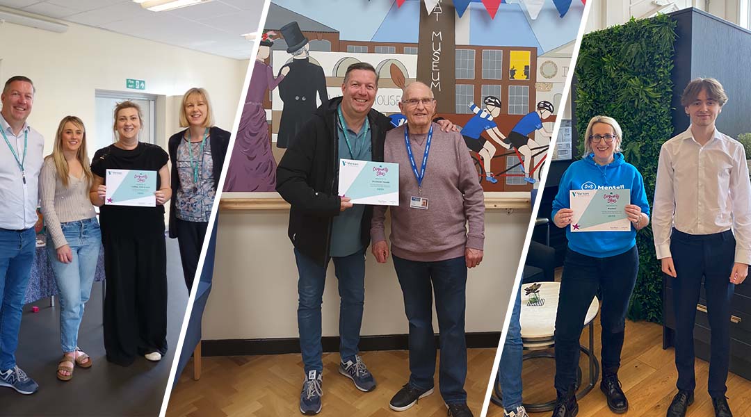 Community Stars awardees Spring | Vernon Building Society